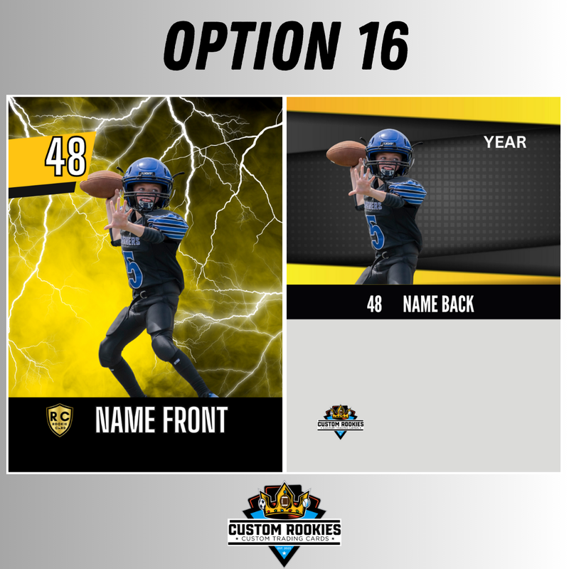 Custom Rookies Design Option 16