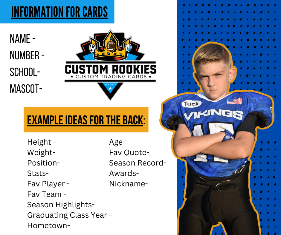 Back of Card Examples